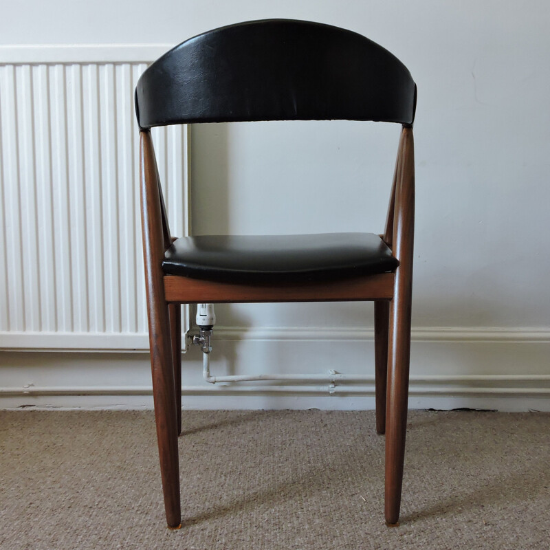 Set of 2 vintage model 31 teak chairs by Kai Kristiansen for Schou Andersen