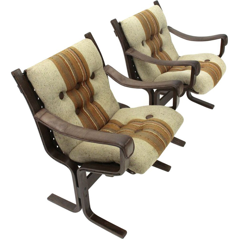 Paire de fauteuils vintage - relling