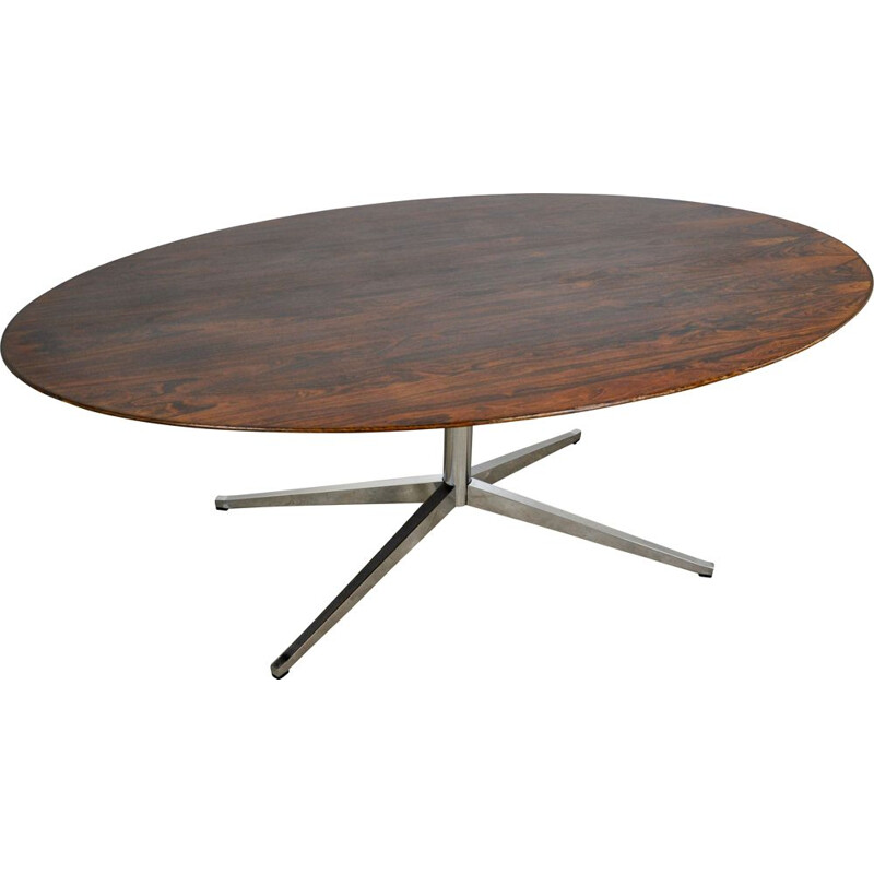 Vintage rosewood table by Florence Knoll