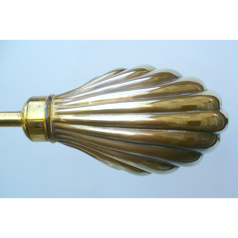 Italian brass vintage floor lamp - 1960s