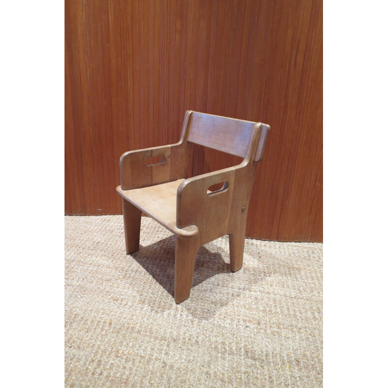 Beech child chair, Hans J. WEGNER - 1940