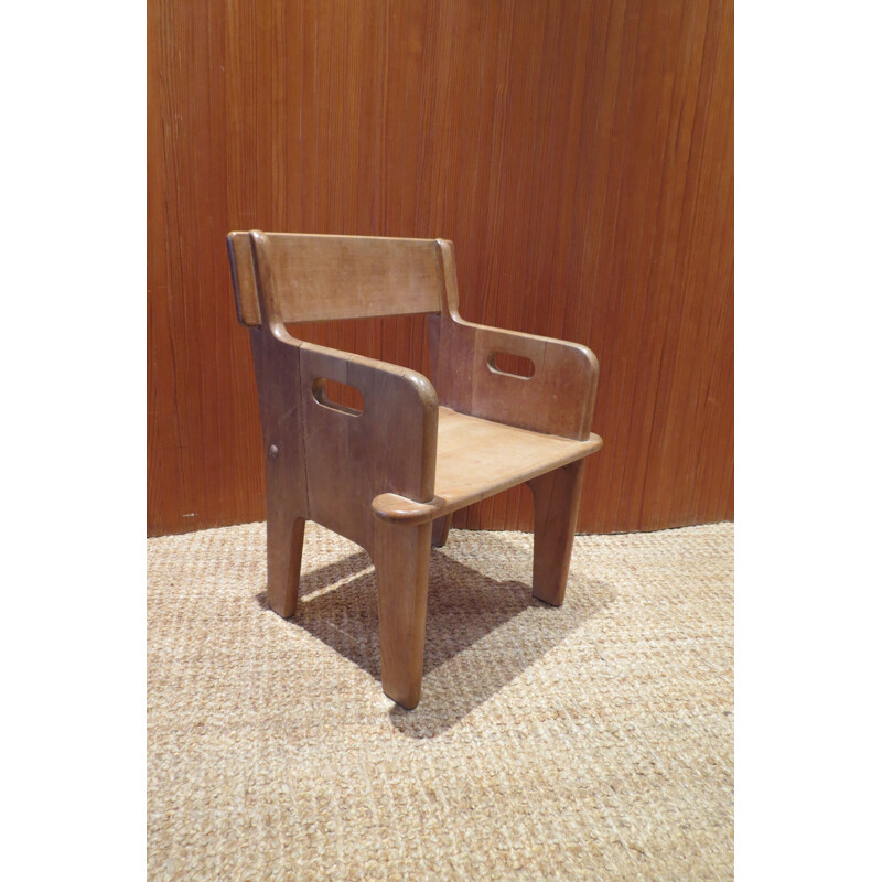 Beech child chair, Hans J. WEGNER - 1940