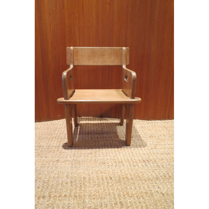 Beech child chair, Hans J. WEGNER - 1940