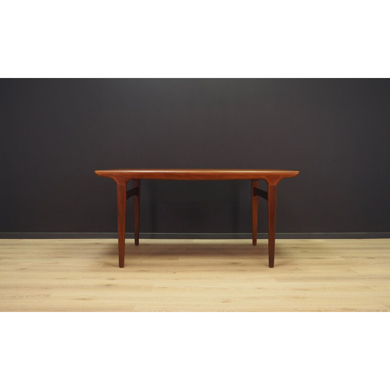 Vintage scandinavian teak table for Uldum 1970