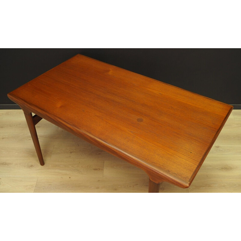 Vintage scandinavian teak table for Uldum 1970
