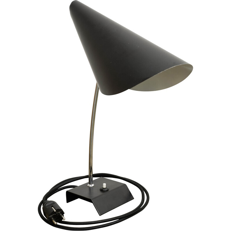 Black 0513 Table Lamp, Josef HURKA - 1950s