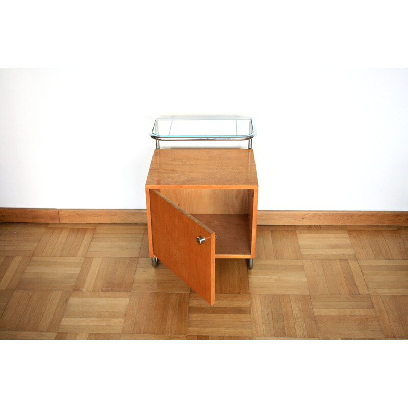 Wooden bedside table by Kovona