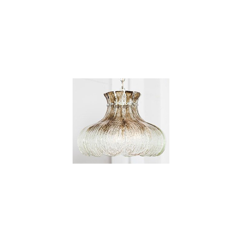 Vintage-Hängeleuchte aus Muranoglas von Carlo Nason für Mazzega