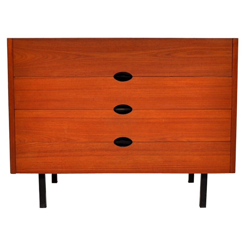 Dressing table in teak, J.A MOTTE - 1960s