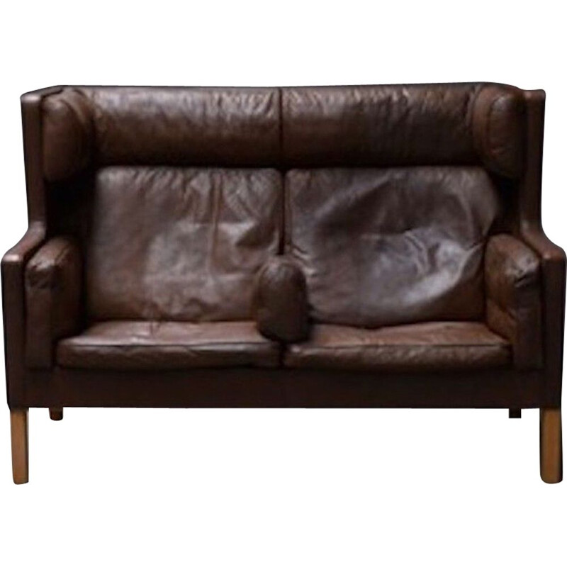 2192 leather sofa by Borge Mogensen
