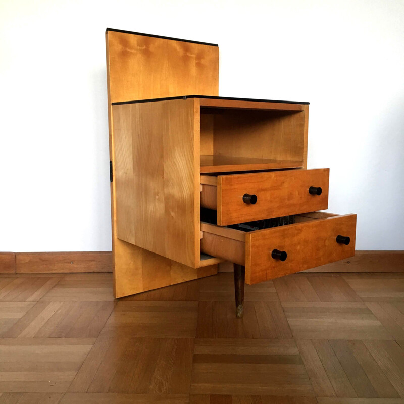 Vintage bedside table Klivie by UP Zavody