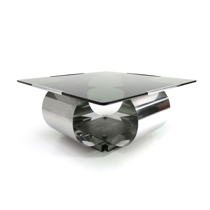 Vintage Italian coffee table by Francois Monnet for Kappa