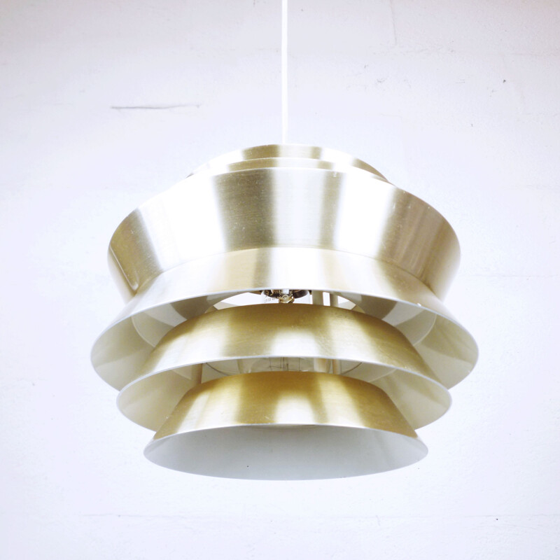 Vintage hanging lamp Trava by Carl Thore
