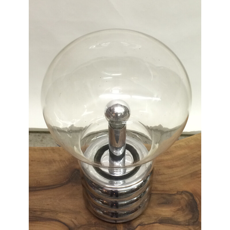 Lampe Bulb en métal, chrome et verre, Ingo MAURER - 1970