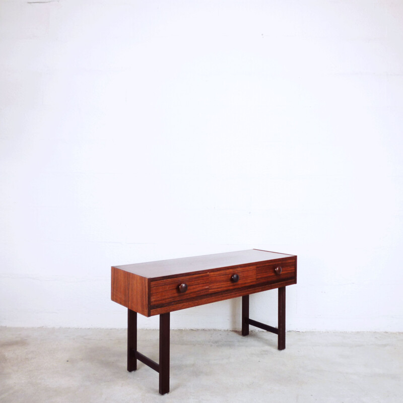Vintage rosewood console 1960