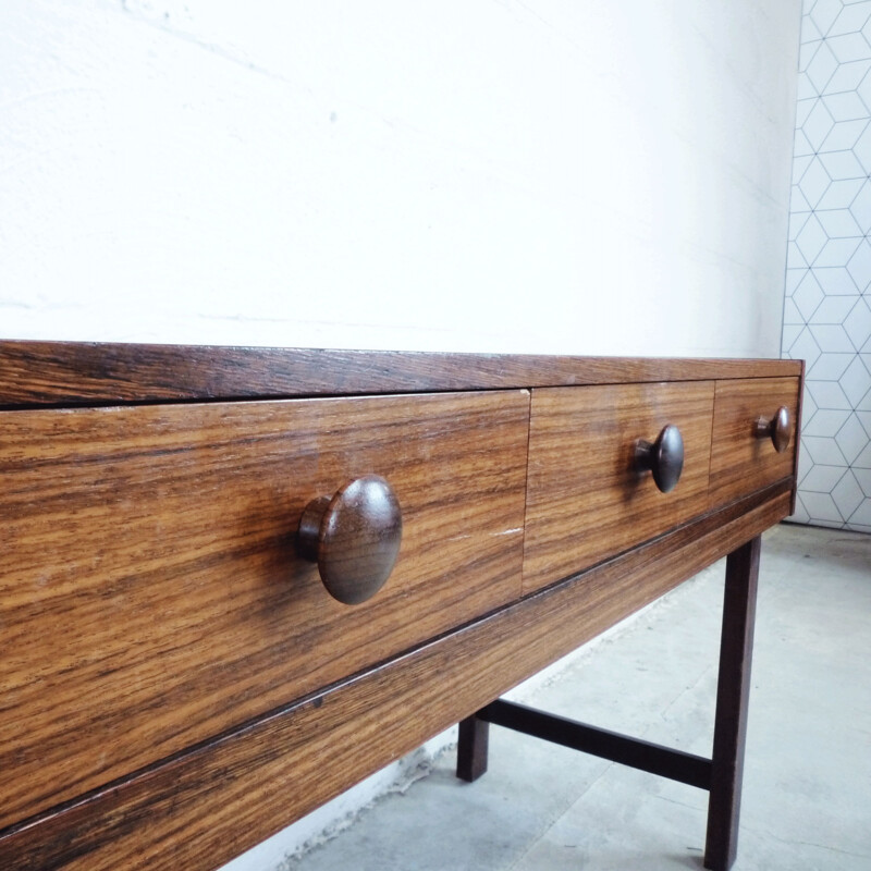 Vintage rosewood console 1960