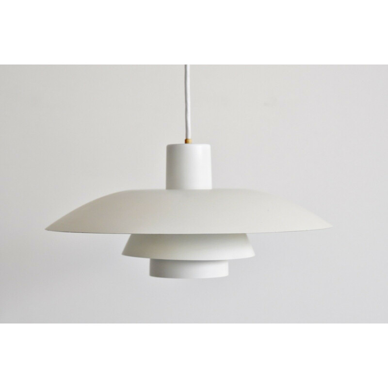 Vintage white PH4/3 pendant lamp by Poul Henningsen for Louis Poulsen - 1950s