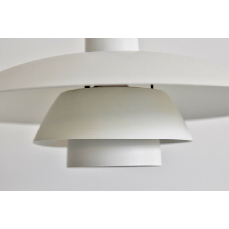 Vintage white PH4/3 pendant lamp by Poul Henningsen for Louis Poulsen - 1950s