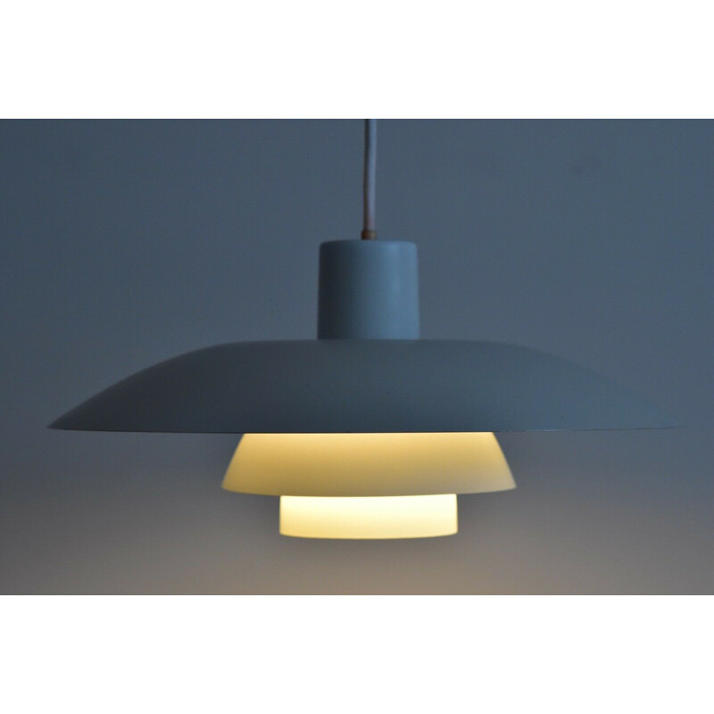 Vintage white PH4/3 pendant lamp by Poul Henningsen for Louis Poulsen - 1950s