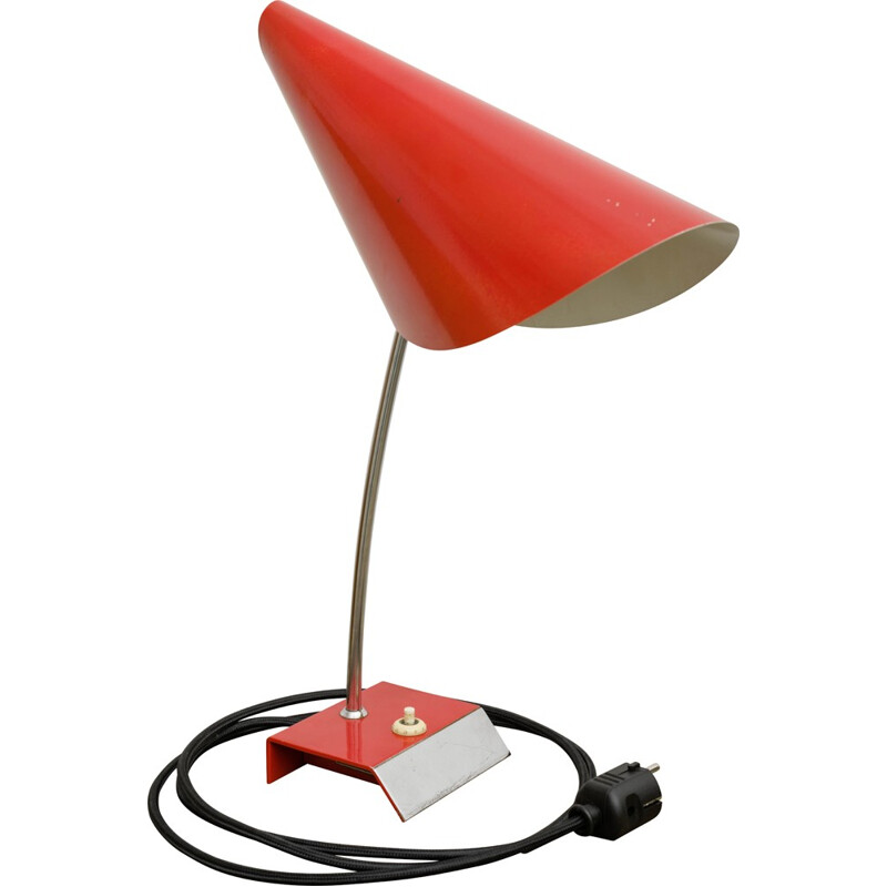 Red 0513 Table Lamp, Josef HURKA - 1950s