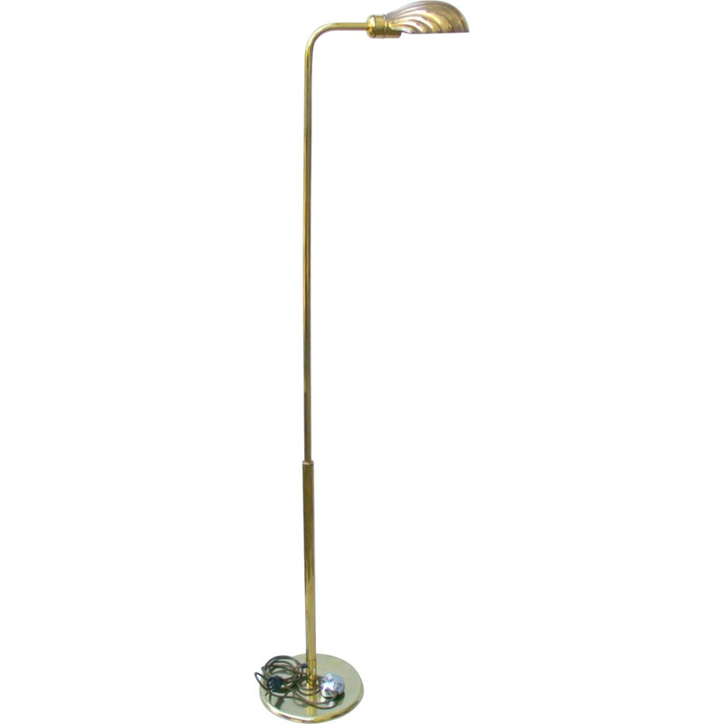 Italian brass vintage floor lamp - 1960s