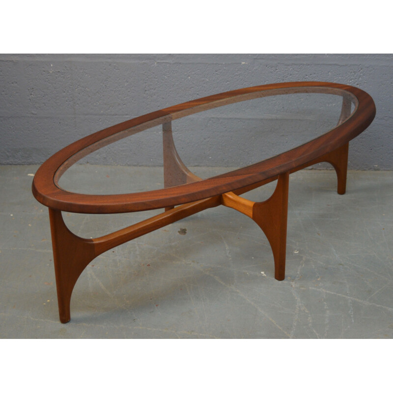 Vintage teak coffee table by Stonehill 1970