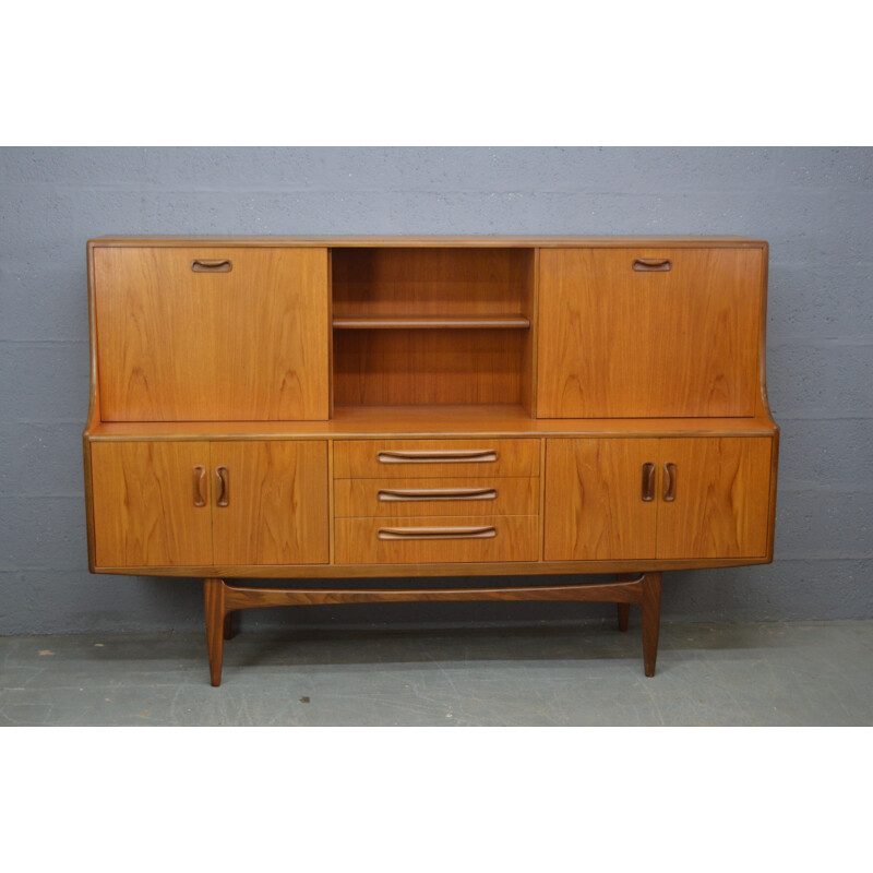 Vintage highboard by G Plan in teakwood 1960