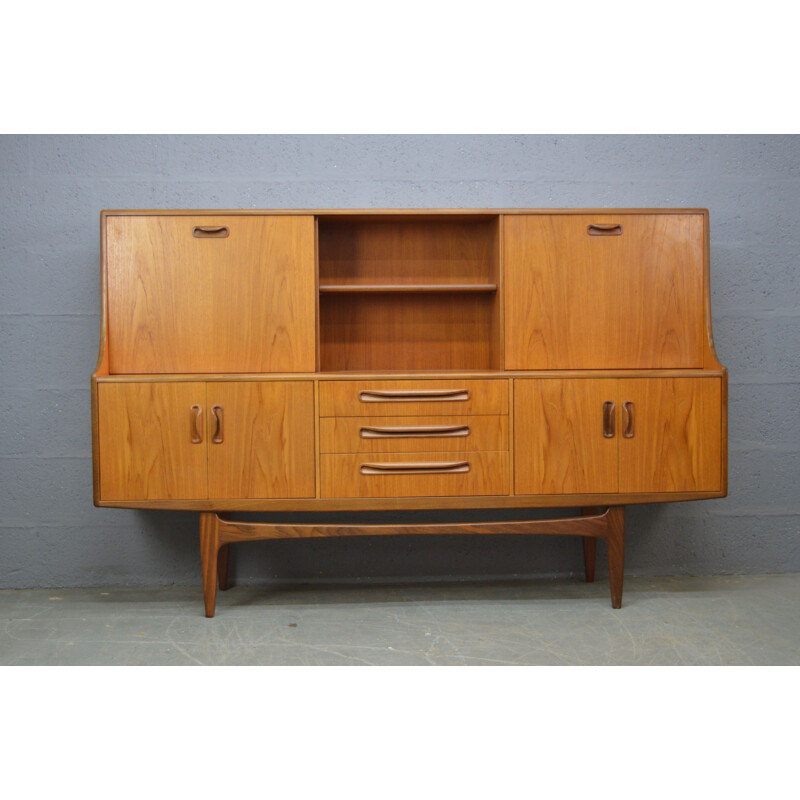 Vintage highboard by G Plan in teakwood 1960