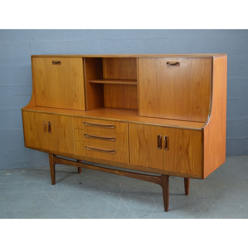 Vintage highboard by G Plan in teakwood 1960