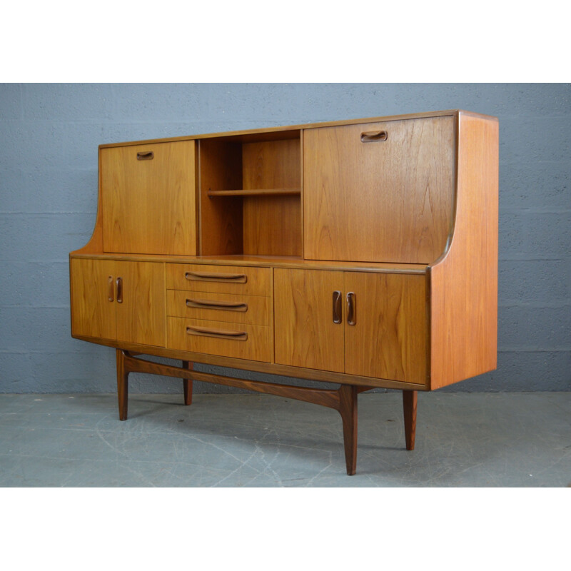 Vintage highboard by G Plan in teakwood 1960