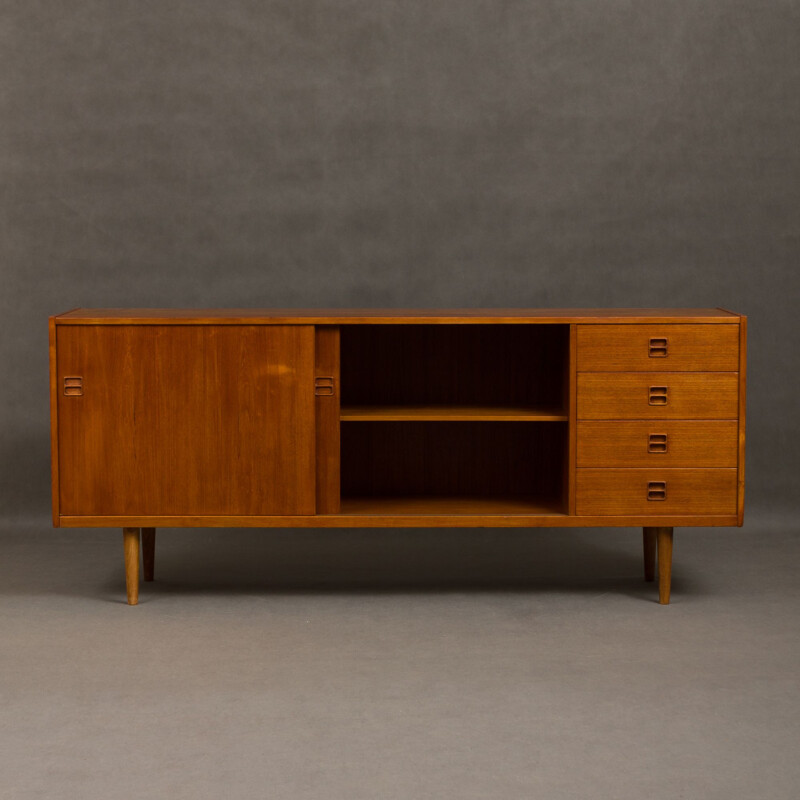 Vintage danish teak sideboard for Ærthøj Jensen & Mølholm Herning