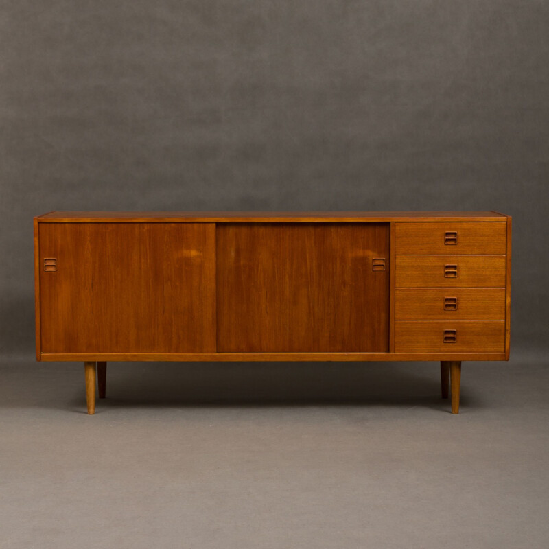 Vintage danish teak sideboard for Ærthøj Jensen & Mølholm Herning