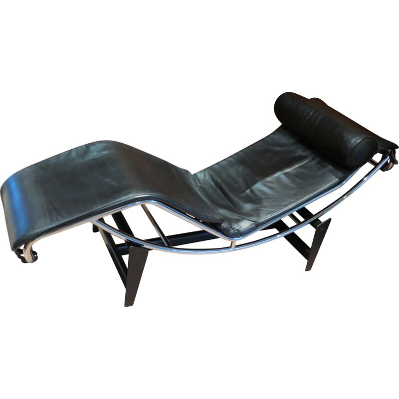 Chaise longue LC4 noire, LE CORBUSIER, Pierre JEANNERET & Charlotte PERRIAND - 1970