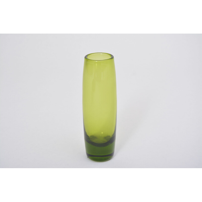 Vintage Scandinavian Maygreen vase by Lütken for Holmegaard, 1960s