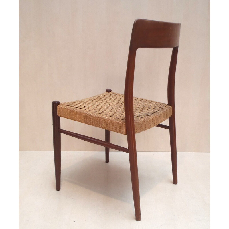 2 chaises Scandinaves, Niels MOLLER -  années 60