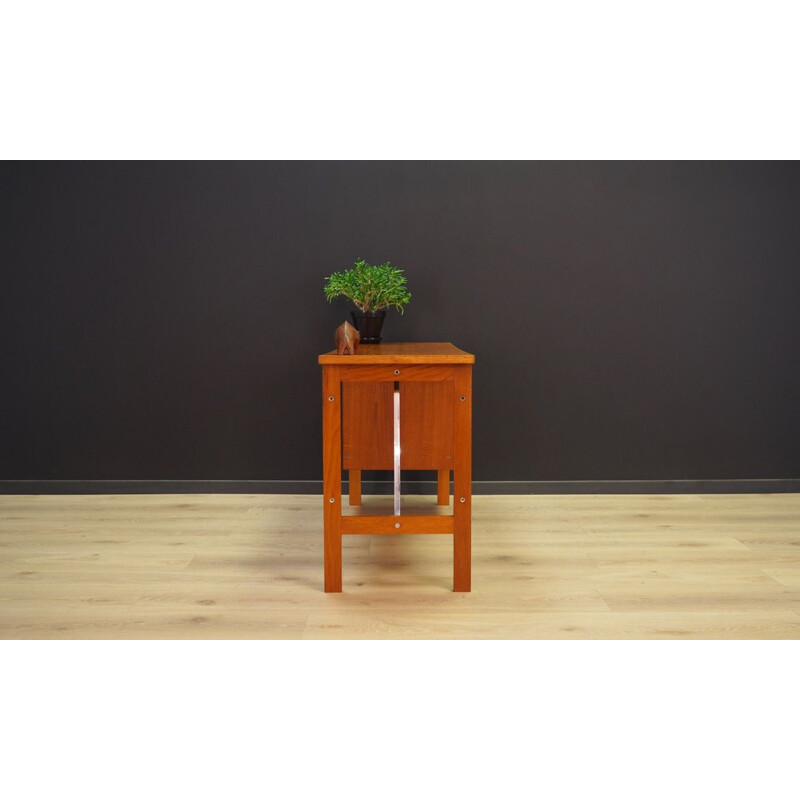 Vintage danish design teak desk for Bjerringbro 1970