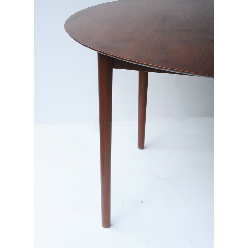 Vintage scandinavian table for Soborg in teak 1960