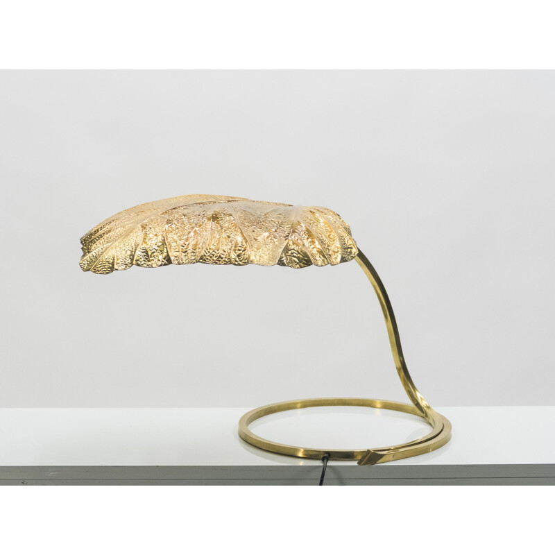 Rhubarb lamp in brass by Tommaso Barbi