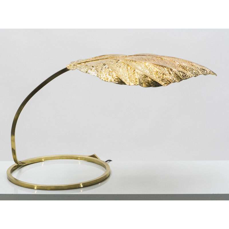 Rhubarb lamp in brass by Tommaso Barbi