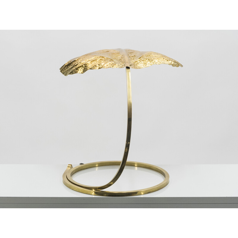 Rhubarb lamp in brass by Tommaso Barbi