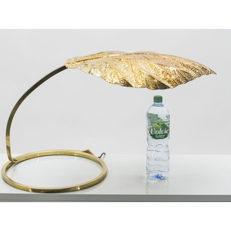 Rhubarb lamp in brass by Tommaso Barbi