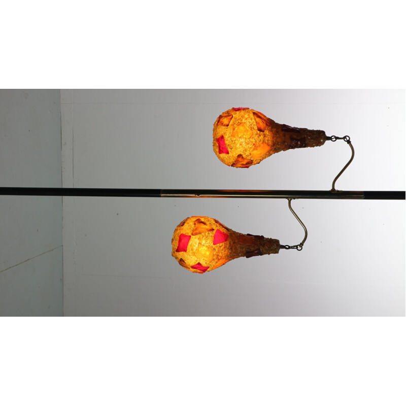 Vintage multicolor floor lamp