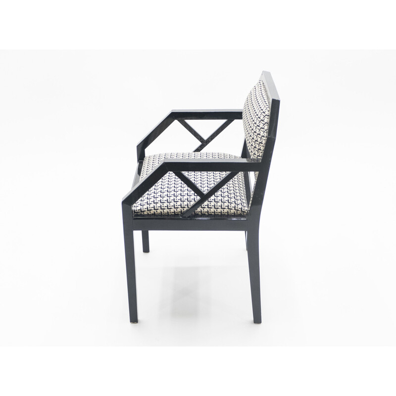 Set of 4 vintage chairs by Jean-Claude Mahey for Romeo Paris