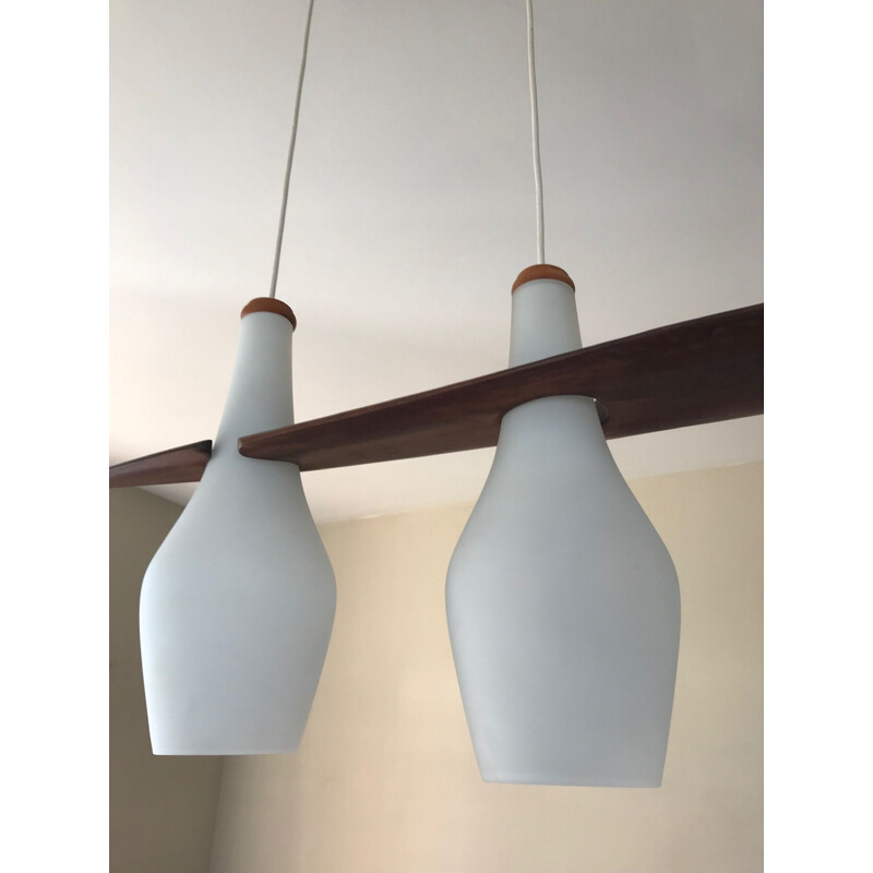 Lampadario vintage Rispal design 1960