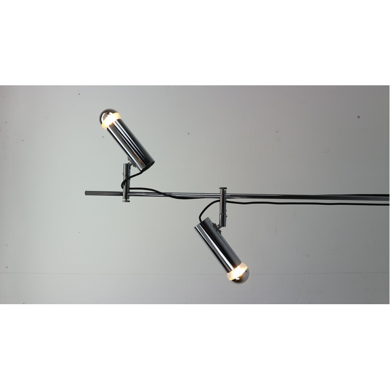 Metal floor lamp by Koch & Lowy