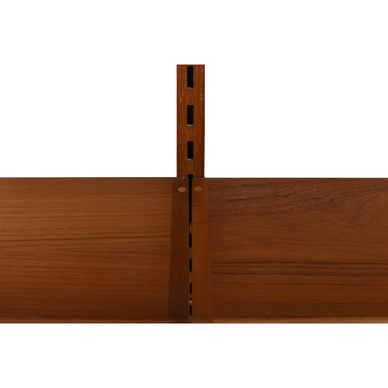 Wall system in teak by Kai Kristiansen