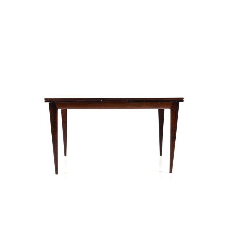 Extendable table in rosewood by Niels O. Moller