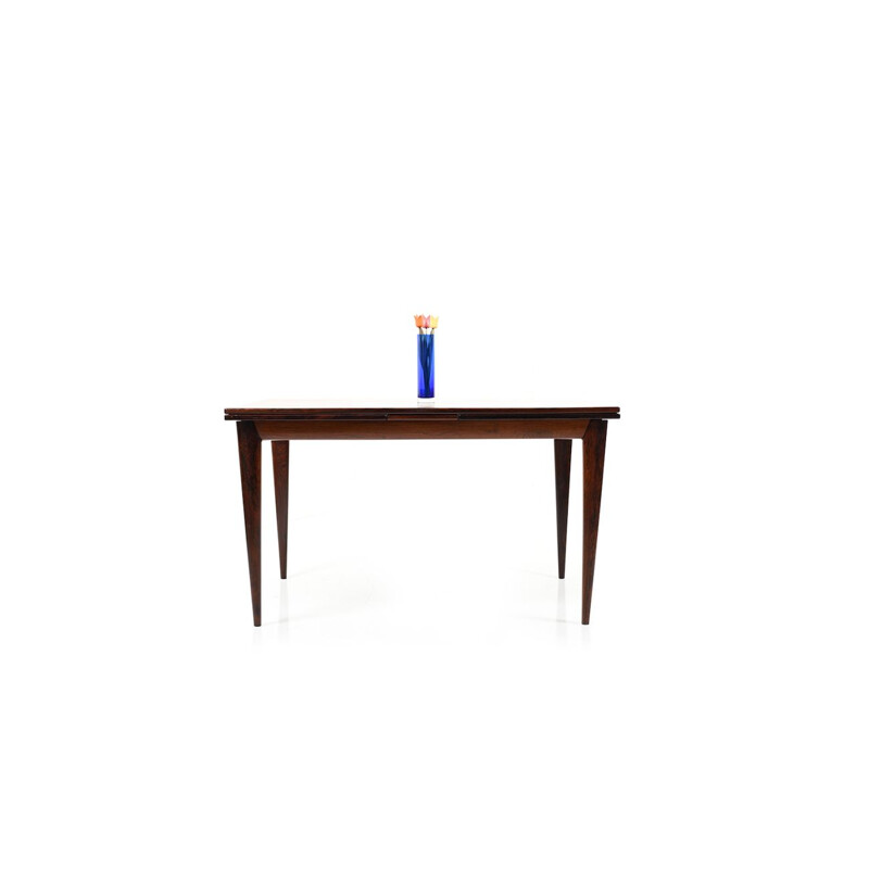 Table extensible en palissandre par Niels O. Moller