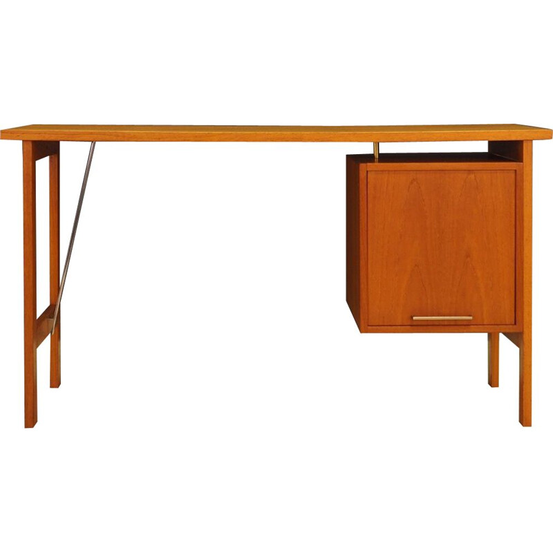 Vintage danish design teak desk for Bjerringbro 1970