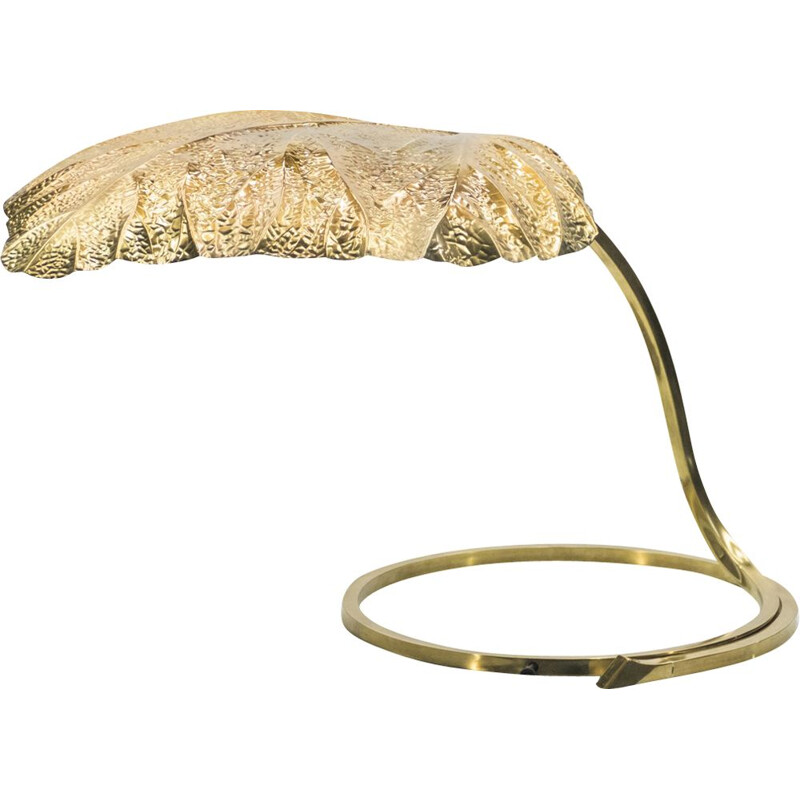 Rhubarb lamp in brass by Tommaso Barbi